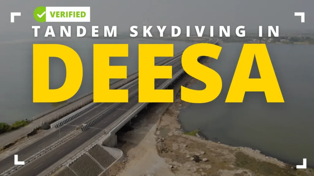 Tandem Skydiving in Deesa, Gujarat