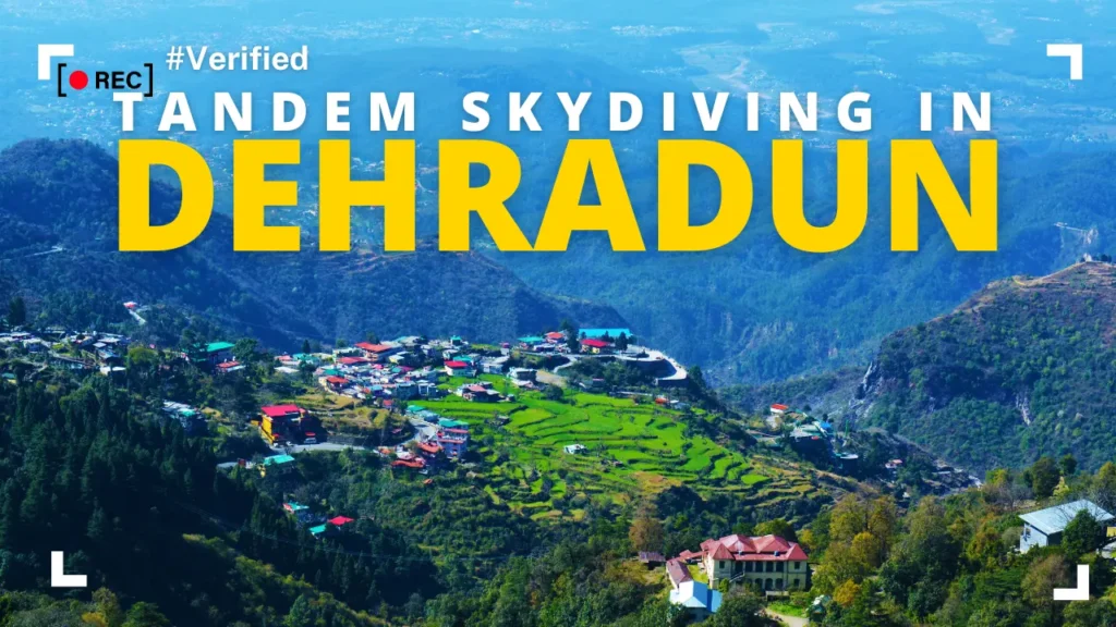 Skydiving in Dehradun, Uttarakhand - Top Places 1 Tandem Skydiving in Dehradun, Uttarakhand - For Indians